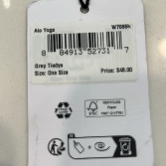 Alo Yoga grey the dye tote. New with tags. - Picture 4 of 5